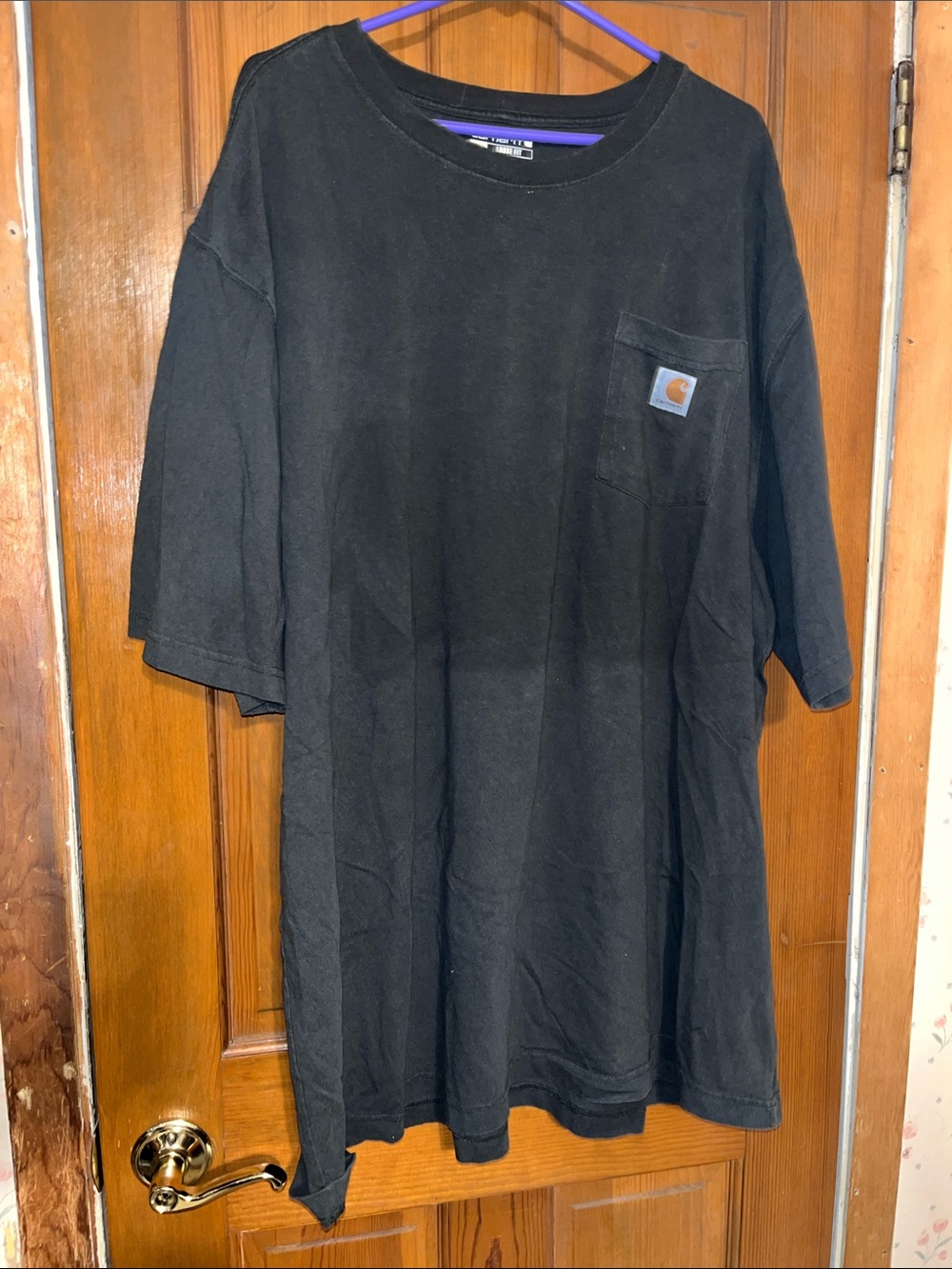 Carhartt Black Short-Sleeve Pocket Tee